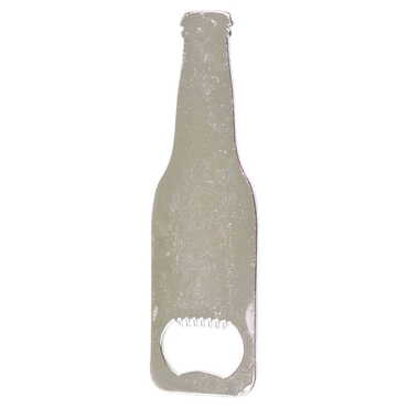 Blank Metal Beer Bottle Shaped Magnetic Opener 130x139 mm - Thumbnail