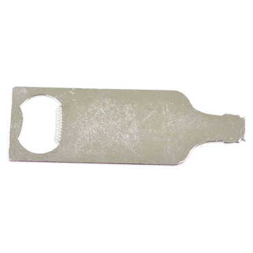 Blank Metal Bottle Shaped Magnetic Opener 115x39 mm - Myros