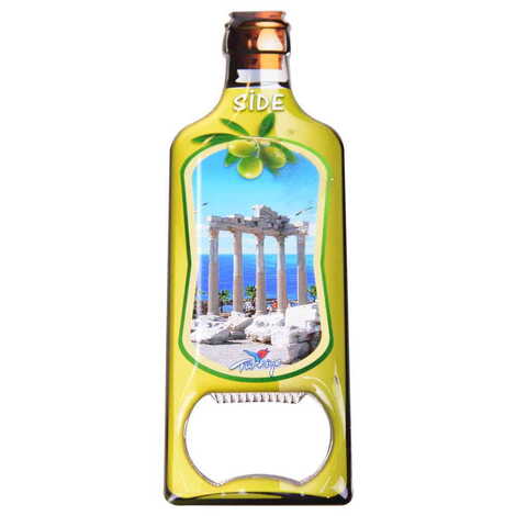 Blank Metal Bottle Shaped Magnetic Opener 115x39 mm - 3