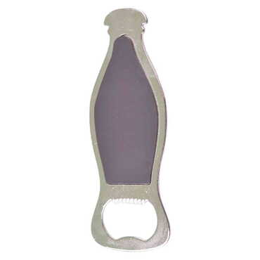 Blank Metal Coke Bottle Shaped Magnetic Opener 120x41 mm - 2
