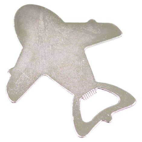 Blank Metal Custom Plane Shaped Magnetic Opener 105x89 mm - 1