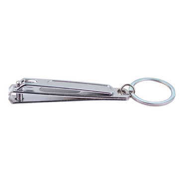 Myros - Blank Metal Customizable Stainless Steel Nail Clipper 16x80x15 mm