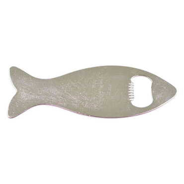 Myros - Blank Metal Fish Shaped Epoxy Magnetic Opener 120x43 mm