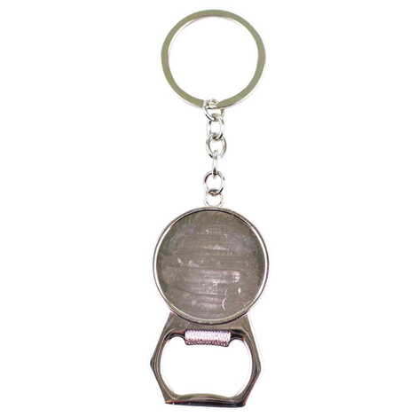 Blank Metal Keychain With Opener 35x120 mm - 1