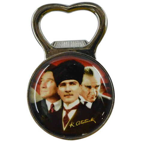 Blank Metal Magnetic Small Round Opener 38x60 mm - 3