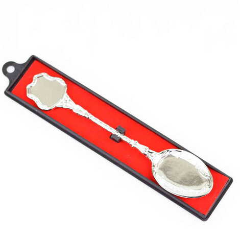 Blank Metal Silver Souvenir Spoon - 1