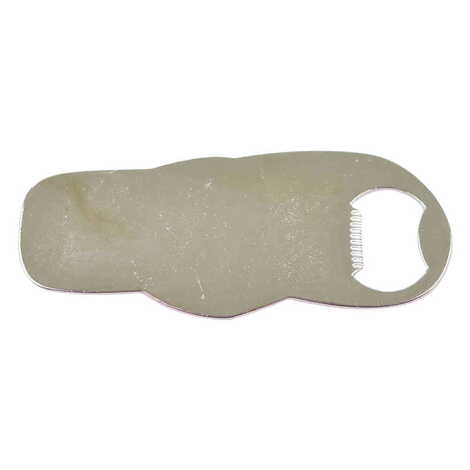 Blank Metal Slipper Shaped Magnetic Bottle Opener 110x45 mm - 1