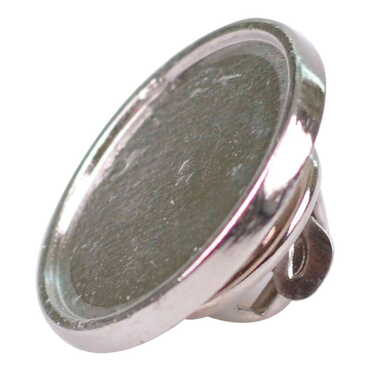 Blank Metal Souvenir Round Pin 18 mm - Thumbnail