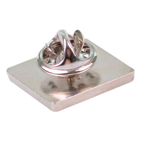 Blank Metal Souvenir Square Pin 18x18 mm - 2
