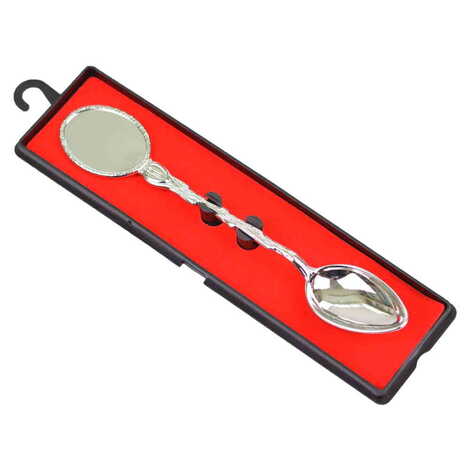 Blank Metal Souvenir Tea Spon With Giftbox 25x130 mm - 1