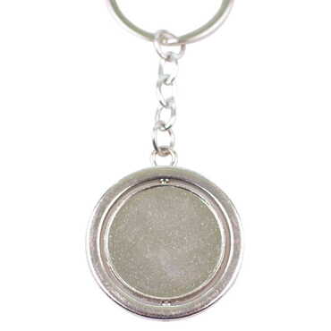 Blank Metal Spinner Keychain 38x100 mm - 2