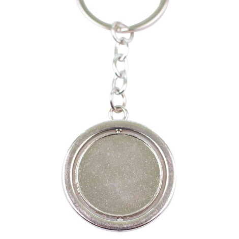 Blank Metal Spinner Keychain 38x100 mm - 2
