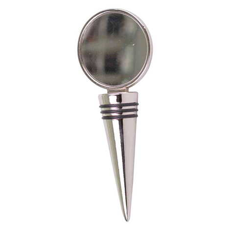 Blank Metal Wine Bottle Stopper 45x115x20 mm - 1