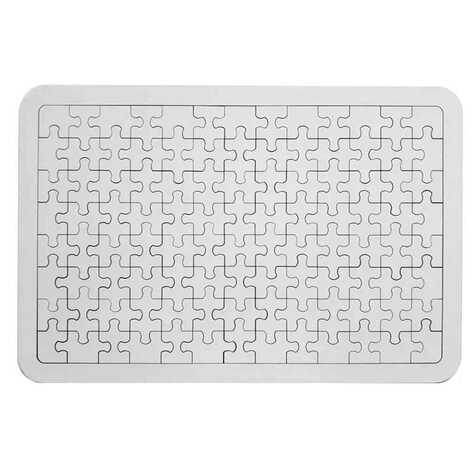 Blank Paper Puzzle Jigsaw 270X400 Mm - 1