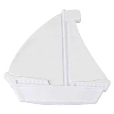 Blank Plastic Base UV Printable Sail Shaped Magnet Fridge Magnet 77x80 mm - 3