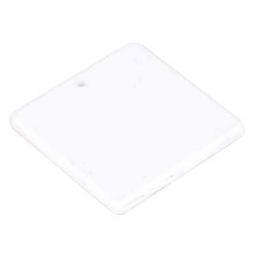 Blank Plastic Base UV Printable Square Keychain 40x108 mm - Thumbnail