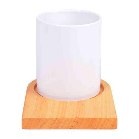 Blank Wooden Mug Serving Tray - 1