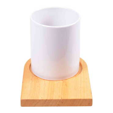 Blank Wooden Mug Serving Tray - 5