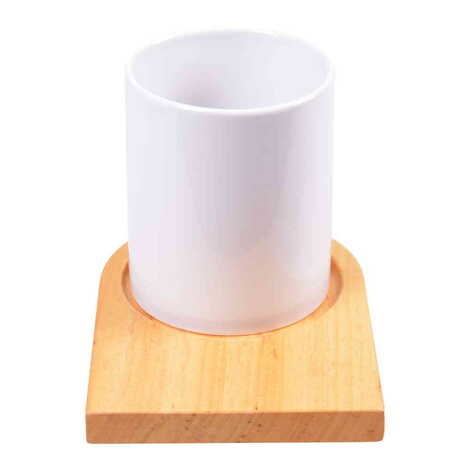 Blank Wooden Mug Serving Tray - 5