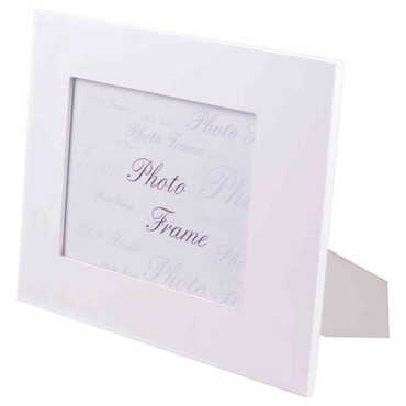 Blank Wooden Personalised White Photo Frame 15x20 cm - Thumbnail