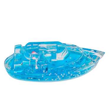Blue Acrylic Boat with Water - Myros
