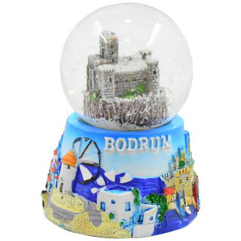 Bodrum Polyester Snow Globe 45Mm