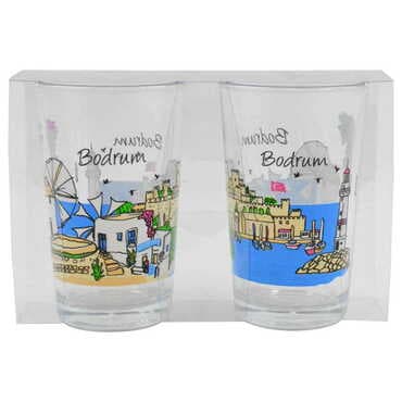 Toptan Bodrum Temalı İkili Shot Bardak - 15