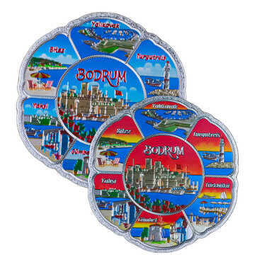 Bodrum Temalı Metalize Magnet 70Mm - 2