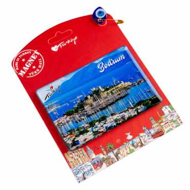 Bodrum Temalı Myros Kartonetli Magnet - 9