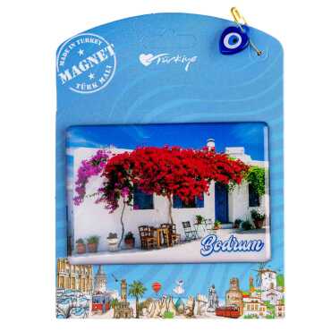 Bodrum Temalı Myros Kartonetli Magnet - 6