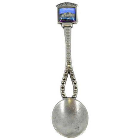 Toptan Bodrum Temalı Myros Metal Hatıra Kaşık - 4