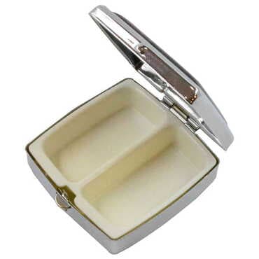 Bodrum Themed Customised Epoxy Square Pill Box 54x58x18 mm - 2