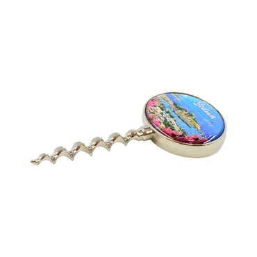 Bodrum Themed Metal Magnetic Customised Corkcscrewer - Standart - 2