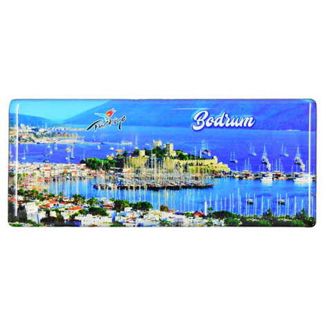 Toptan Bodrum Temalı Myros Panaromik Magnet 120x50 mm - 6