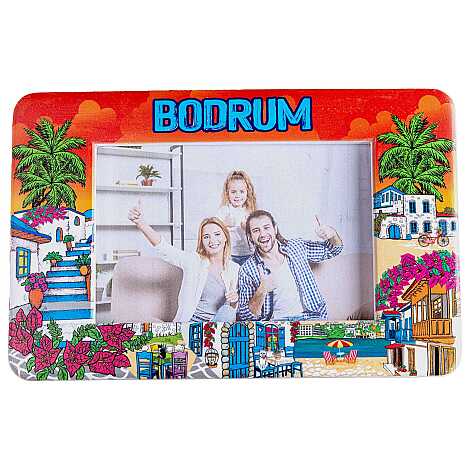 Bodrum Temalı MYROS UV POLYESTER FOTOĞRAF ÇERÇEVESİ - 1