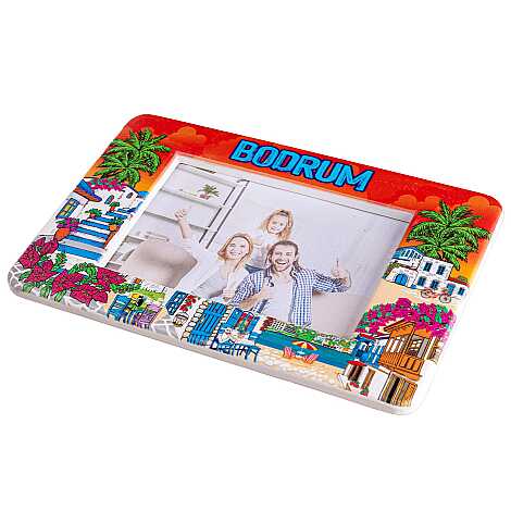 Bodrum Temalı MYROS UV POLYESTER FOTOĞRAF ÇERÇEVESİ - 5