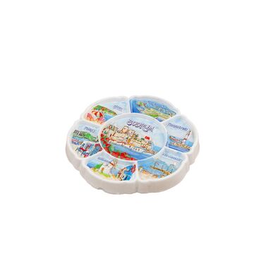 Toptan Bodrum Temalı Polyester Baskılı Magnet - 22