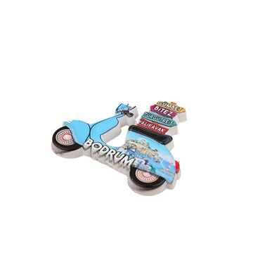 Toptan Bodrum Temalı Polyester Baskılı Magnet - 21