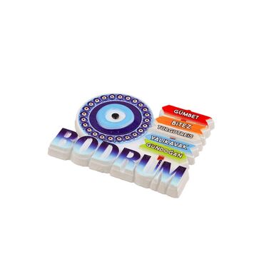 Toptan Bodrum Temalı Polyester Baskılı Magnet - 15