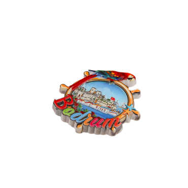 Toptan Bodrum Temalı Polyester Baskılı Magnet - 13