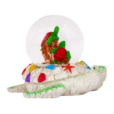 Bodrum Themed Polyester Snow Globe 45 mm - 5