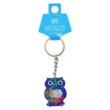 Bodrum Themed Customised Transparent Polyester Keyring - 5