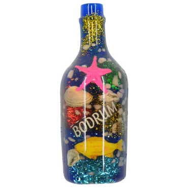 Bodrum Themed Transparent Polyester Photo Fridge Magnet - 14