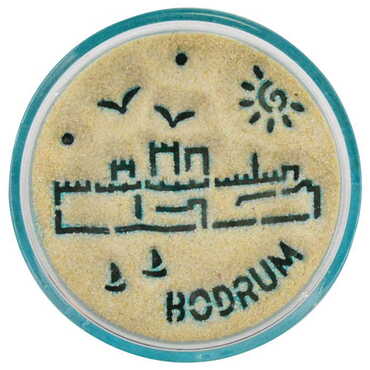 Bodrum Themed Magic Sand Globe - 2