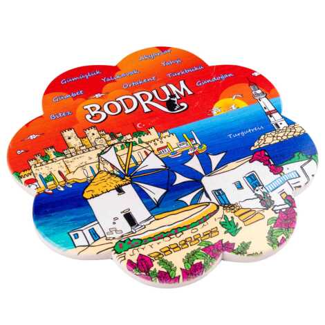 Bodrum Temalı Uv Papatya Yöresel Nihale 185 Mm - 3