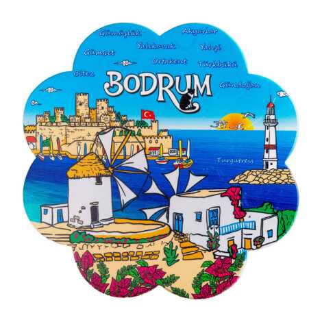 Bodrum Temalı Uv Papatya Yöresel Nihale 185 Mm - 5