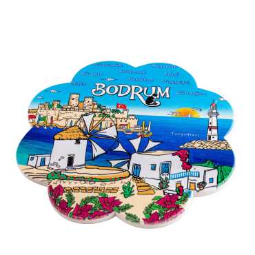 Bodrum Temalı Uv Papatya Yöresel Nihale 185 Mm - 6