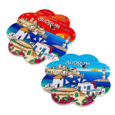 Bodrum Temalı Uv Papatya Yöresel Nihale 185 Mm - 4