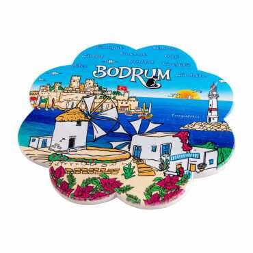 Bodrum Temalı Uv Papatya Yöresel Nihale 185 Mm - 7