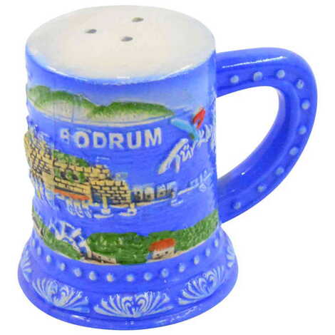 Bodrum Themed Bodrum Themed Mug Shaped Salt and Pepper Shaker